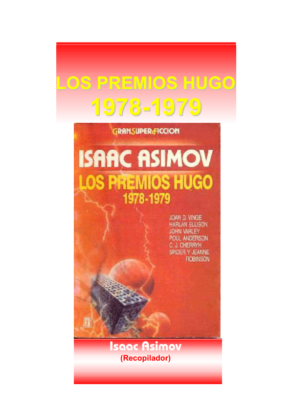 Portada de Microsoft Word - Los premios Hugo 78-79.doc